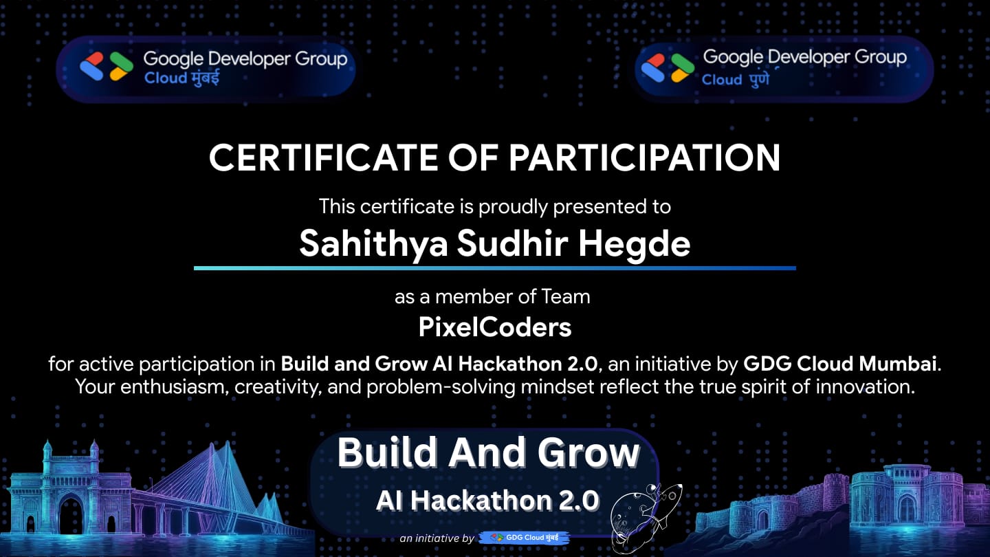 Build and Grow AI Hackathon 2.0